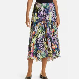 KOBI HALPERIN Noe Tiered Midi Skirt